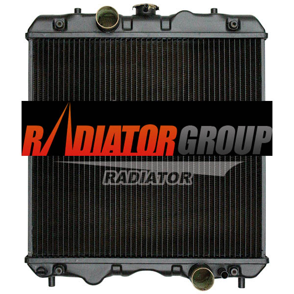 KUBOTA M SERIES TRACTOR RADIATOR WITH 5/8 PORT, 21 INCH TALL